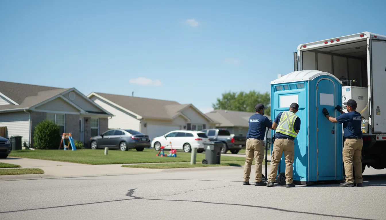 Standard Porta Potty Rentals in Greenville, IL near me